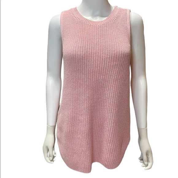 Loft- Sweater Tank in Pretty Pink! - Picture 1 of 6